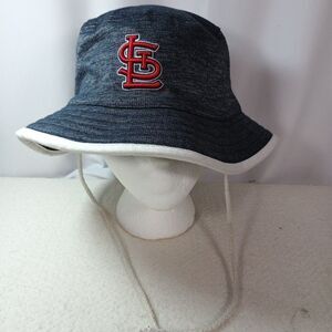 St. Louis Cardinals MLB Bucket Hat OSFM Blue Denim Game Day Giveaway